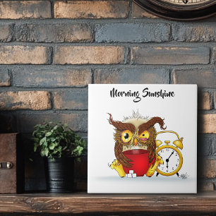 Carreau Drôle Morning Cranky Owl