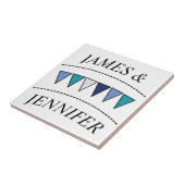 Carreau Drôle Noms de Bunny Beverage Coaster (Côté)