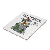 Carreau Drôle obtenez perdu (Côté)