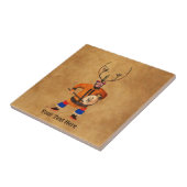 Carreau Drumming Shaman (Côté)