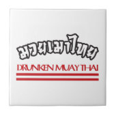 Carreau Drunken Muay Thai (Devant)