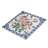 carreau du bouquet de roses classique (Côté)