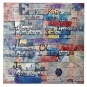 Carreau Du chant des chansons, Klee (Devant)