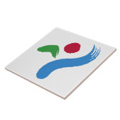 Carreau du drapeau de Séoul (Côté)