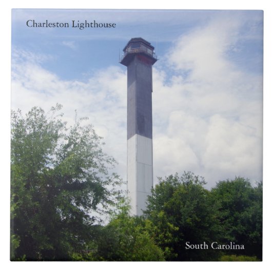 Carreau du phare de Charleston (Devant)