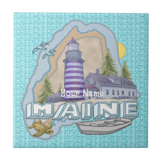 Carreau du phare du Maine (Devant)