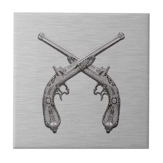Carreau Duel Antique Guns Grey (Devant)