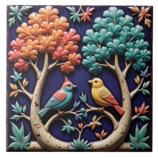 Carreau Duet forestier (Devant)