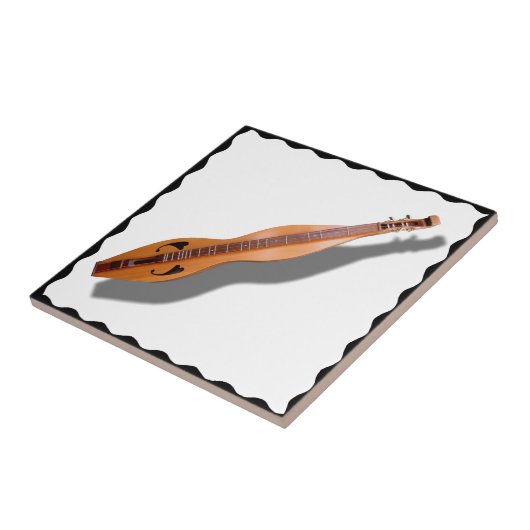 CARREAU DULCIMER AVEC FRAME-TILE NOIR… (Côté)