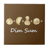 Carreau Dumpling + Dumpling + Dumpling Equals Dim Sum (Devant)