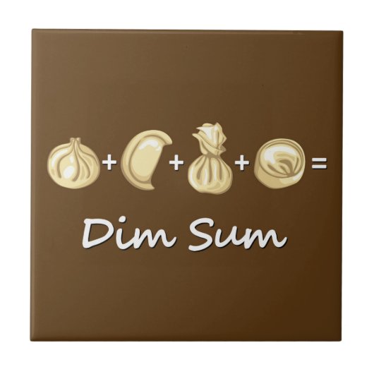 Carreau Dumpling + Dumpling + Dumpling Equals Dim Sum (Devant)