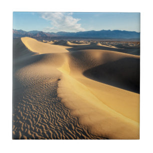 Carreau Dunes de sable dans la vallée de la mort, CA
