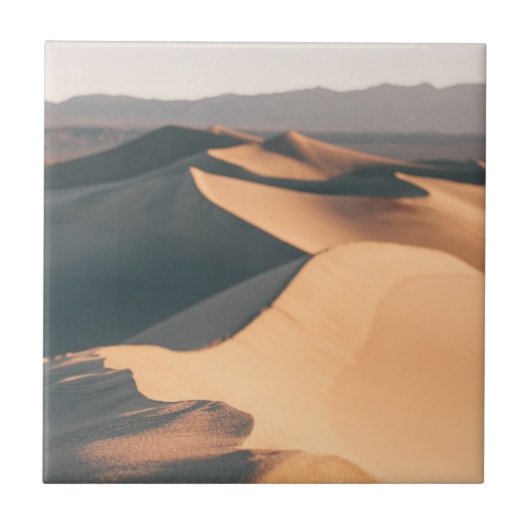 Carreau Dunes de sable de mesquite dans Death Valley (Devant)