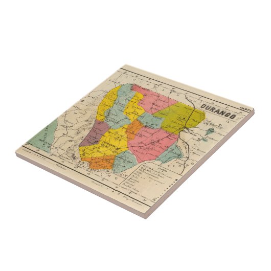 Carreau Durango, Mexique (Côté)