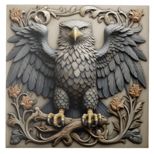 Carreau Eagle - Arts Et Artisanat Carrelage Céramique