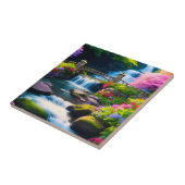 Carreau Eau du printemps 1 (Côté)