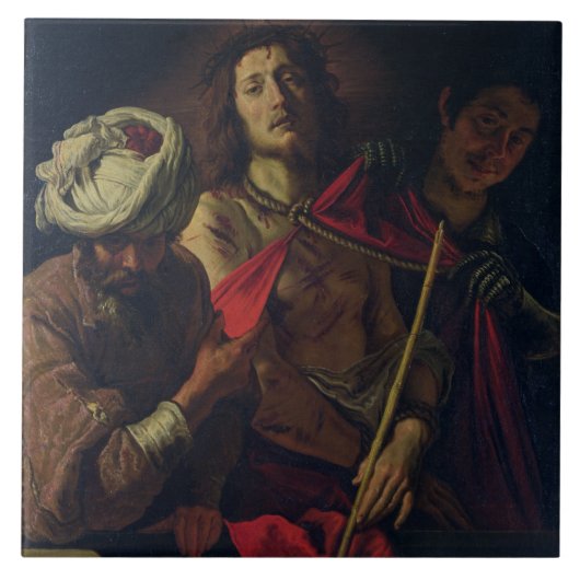 Carreau Ecce homo (huile sur la toile) (Devant)