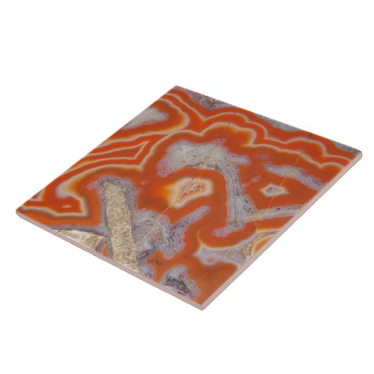 Carreau Échantillon d'agate (Côté)