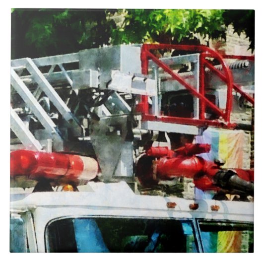 Carreau Échelle de camion de pompiers (Devant)