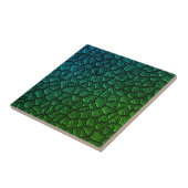 Carreau Échelle de dragon vert (Côté)