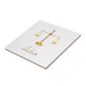 Carreau Échelles de Balance d'aquarelle (Côté)