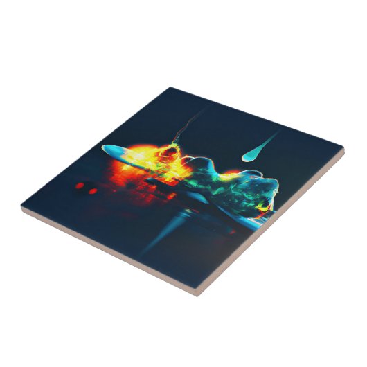 Carreau Éclairage Liquide (Côté)