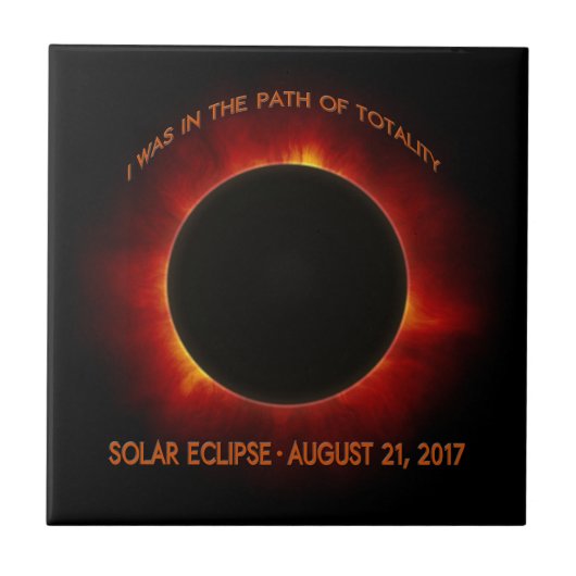 Carreau Éclipse solaire (Devant)