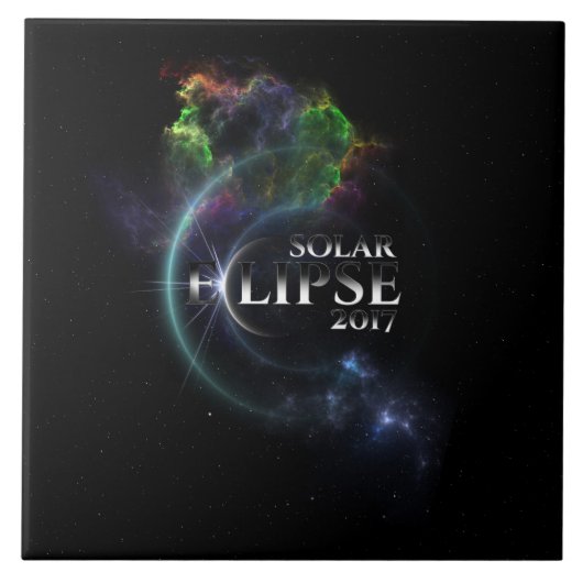 Carreau Éclipse solaire 2017 (Devant)