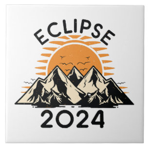 Carreau Éclipse solaire totale 2024