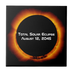Carreau Éclipse solaire totale 2045