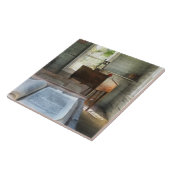 Carreau École à classe unique avec livre (Côté)