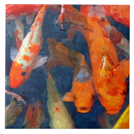 Carreau École de Koi II (Devant)