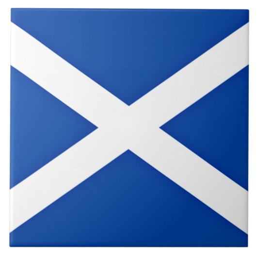 Carreau Ecosse - Drapeau de l'Ecosse (Devant)