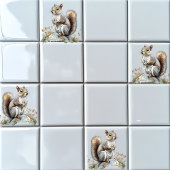 Carreau Écureuil gris