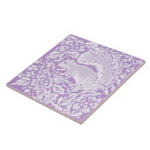 Carreau Écureuil violet clair Nature boisée (Côté)