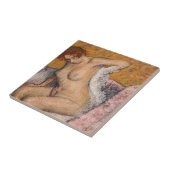 Carreau Edgar Degas - Après le bain (Côté)