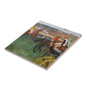 Carreau Edgar Degas - Aux courses (Côté)