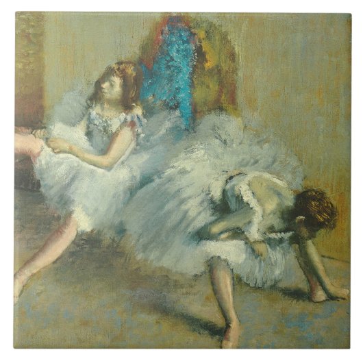 Carreau Edgar Degas | avant le ballet, 1890-1892 (Devant)
