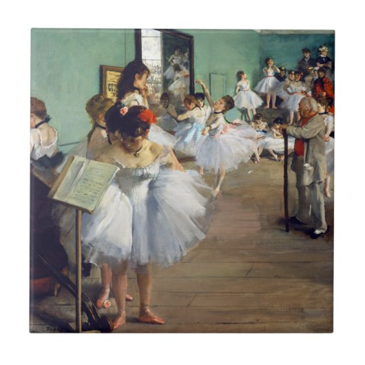 Carreau Edgar Degas - Classe Danse (Devant)
