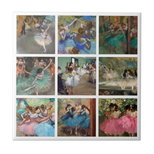 Carreau Edgar Degas - Dancers Sélection de chef-d'oeuvre (Devant)