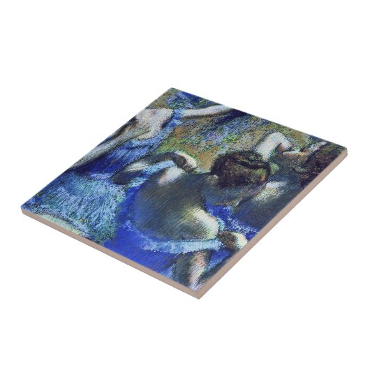 Carreau Edgar Degas - Danseurs Bleus (Côté)