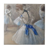 Carreau Edgar Degas, Danseuse de ruban bleu (Devant)