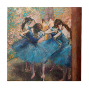 Carreau Edgar Degas - Danseuses en bleu