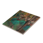Carreau Edgar Degas - Danseuses, rose et vert (Côté)