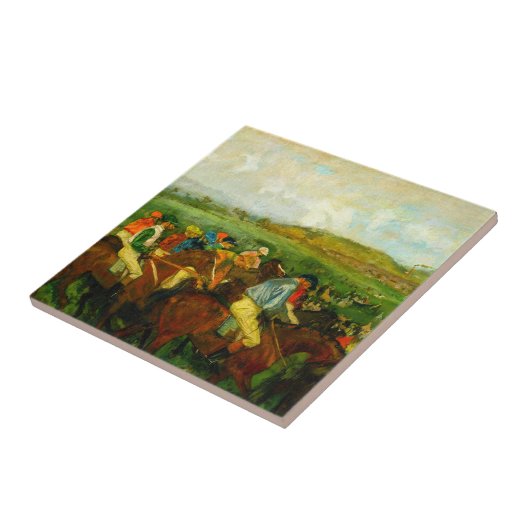 Carreau Edgar Degas Équitation (Côté)
