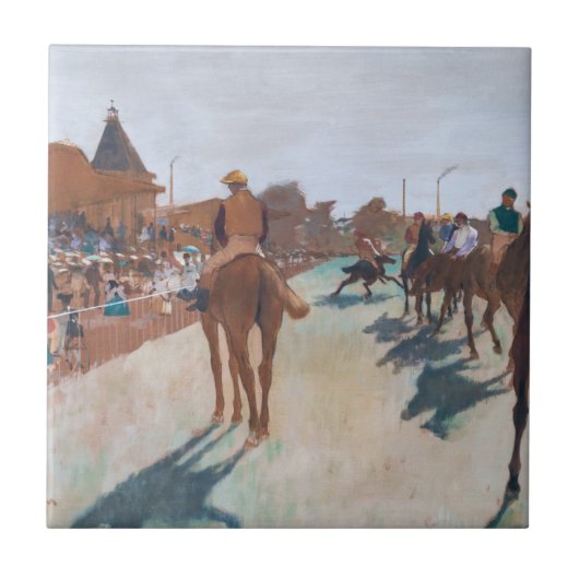 Carreau Edgar Degas - Le Défilé (Devant)