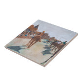Carreau Edgar Degas - Le Défilé (Côté)