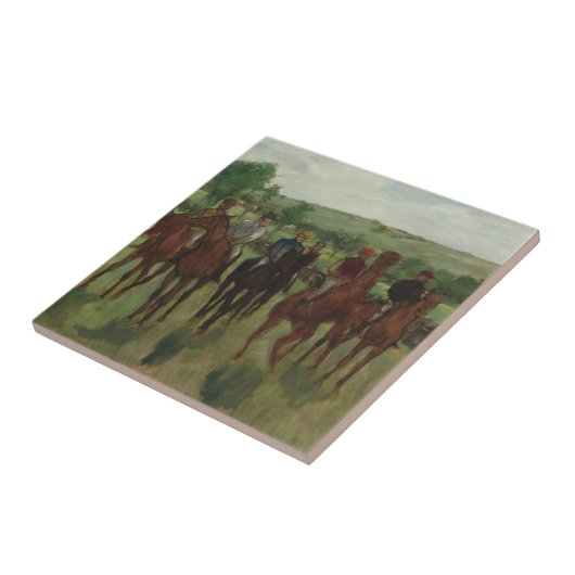Carreau Edgar Degas | les cavaliers (Côté)