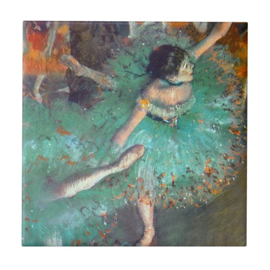 Carreau Edgar Degas - Les Danseuses Vertes - Danse de Ball (Devant)