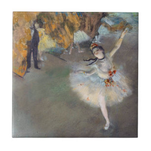 Carreau Edgar Degas - L'Étoile / Danseuse sur scène